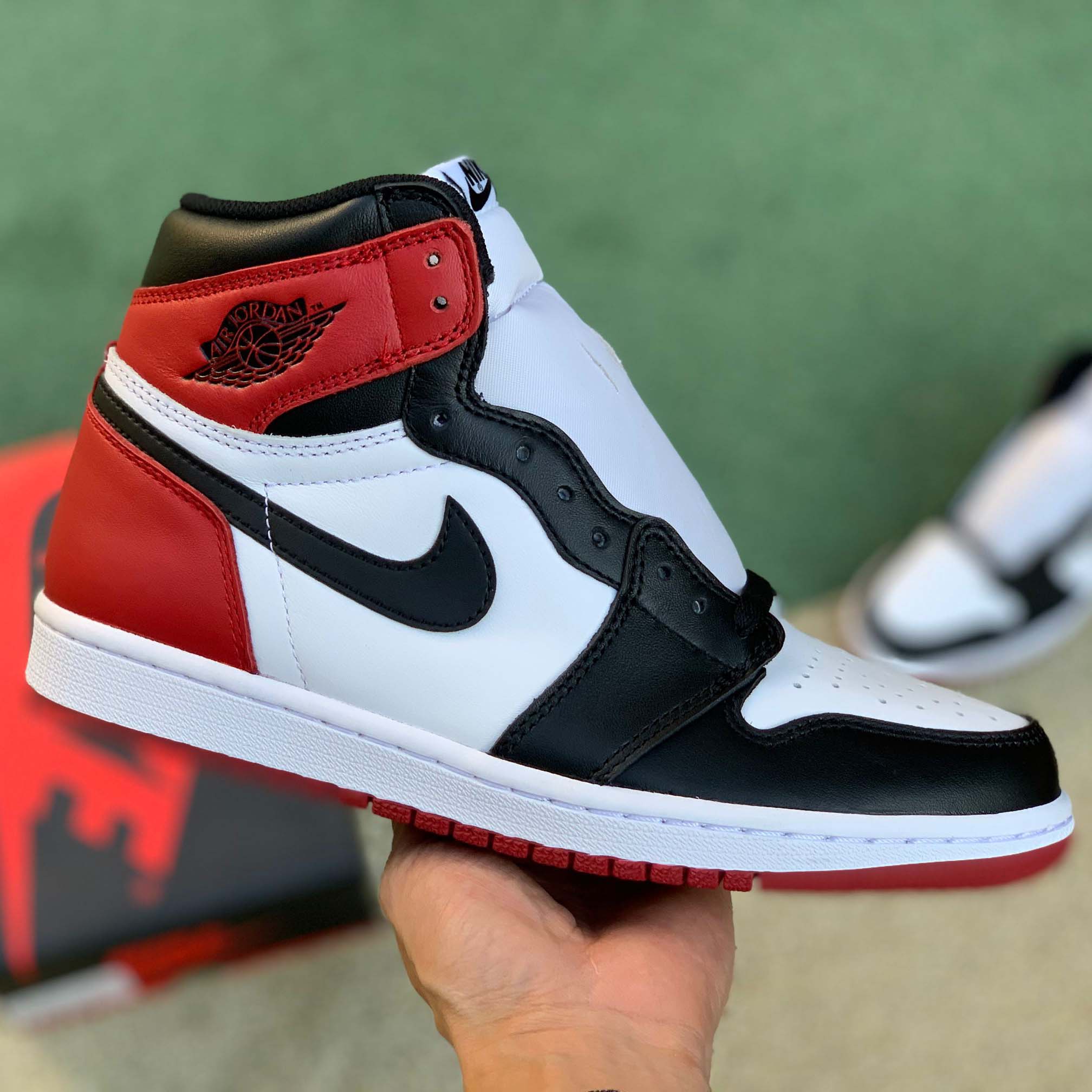 Jordan Air 1 Retro Black Toe 555088-125 - DopestKickz