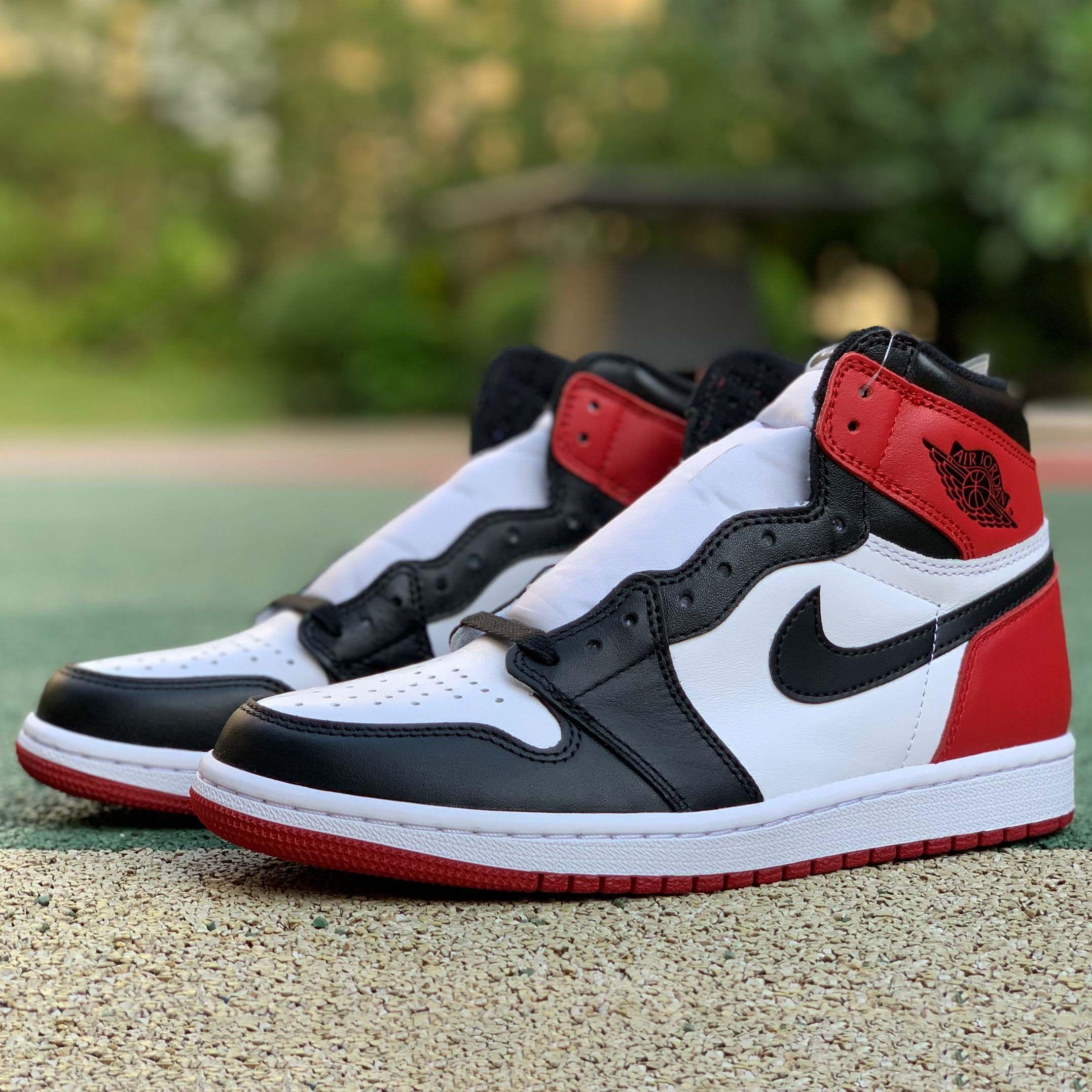 Jordan Air 1 Retro Black Toe 555088-125 - DopestKickz