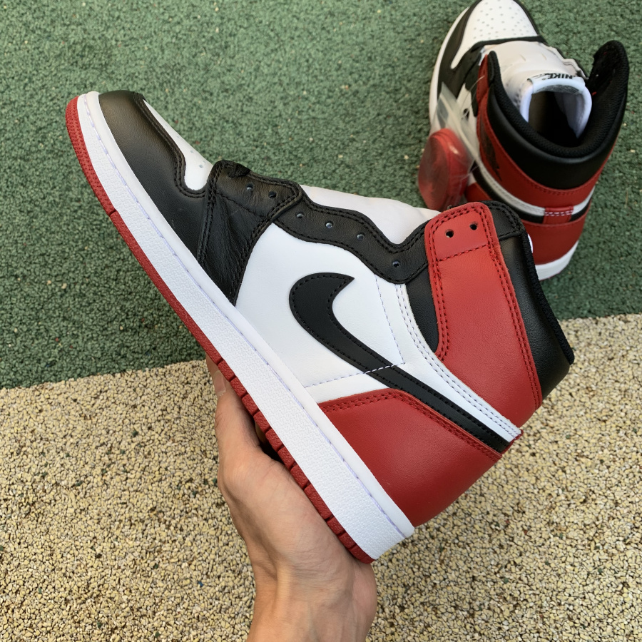 Jordan Air 1 Retro Black Toe 555088-125 - DopestKickz