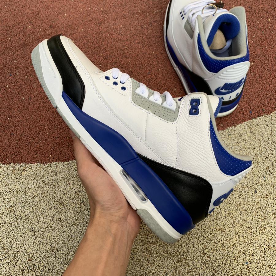 Jordan  Fragment X Air 3 White/Royal Blue-Black DA3595-040 - DopestKickz