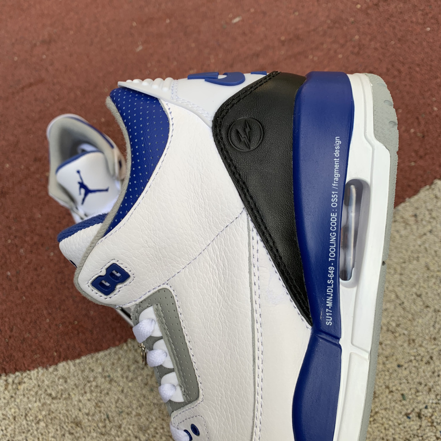 Jordan  Fragment X Air 3 White/Royal Blue-Black DA3595-040 - DopestKickz