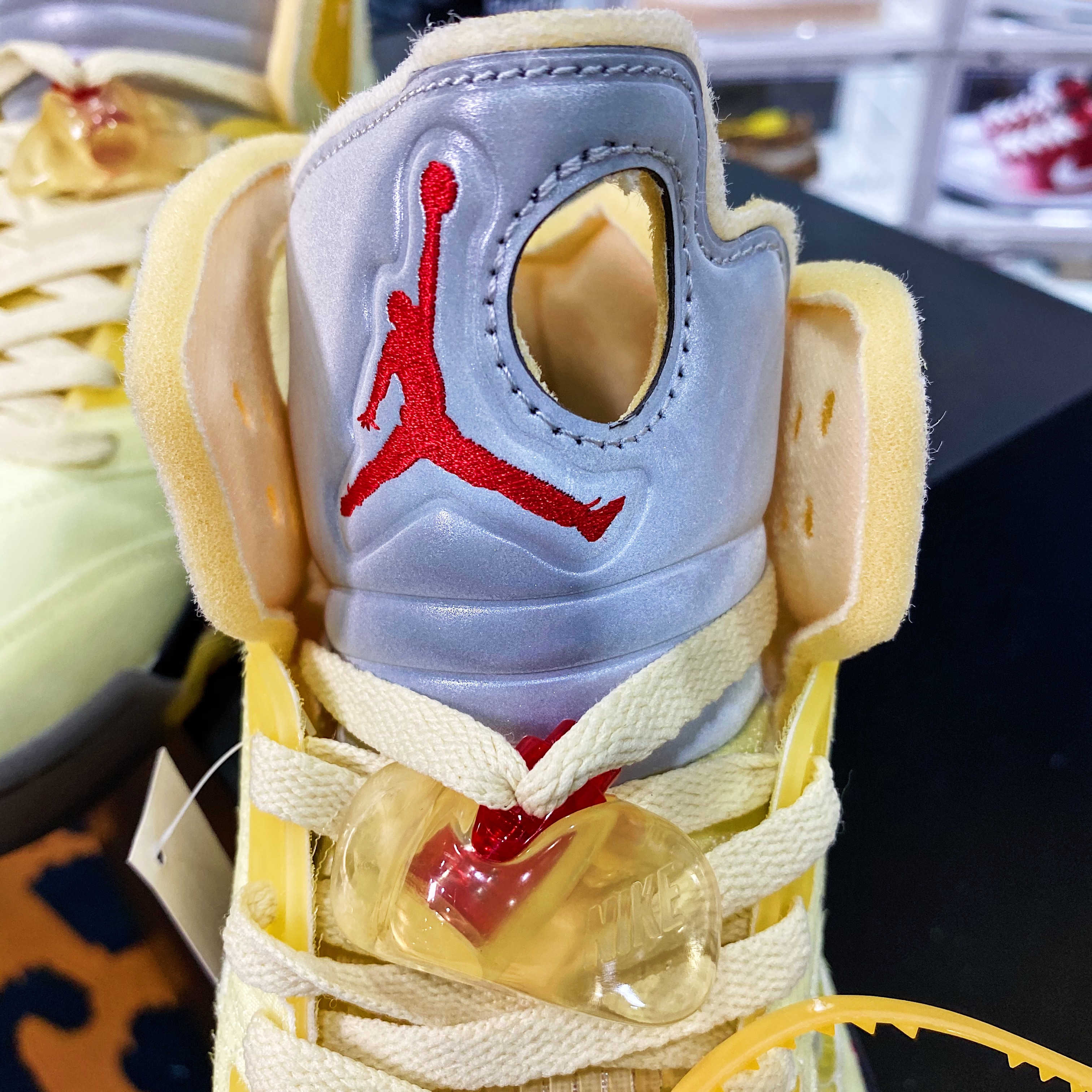 Jordan Air Retro 5 Sail OW DH8565-100 - DopestKickz
