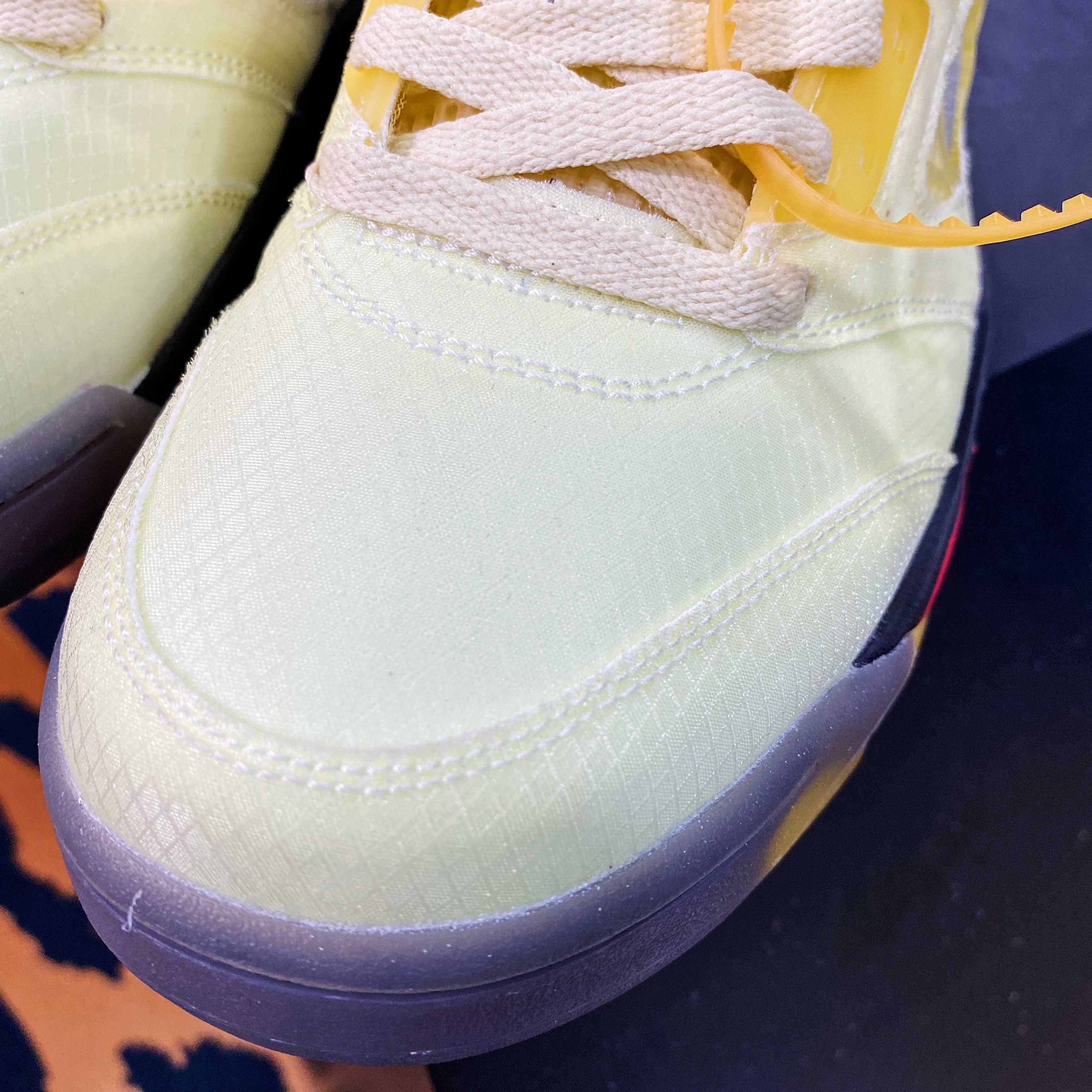 Jordan Air Retro 5 Sail OW DH8565-100 - DopestKickz