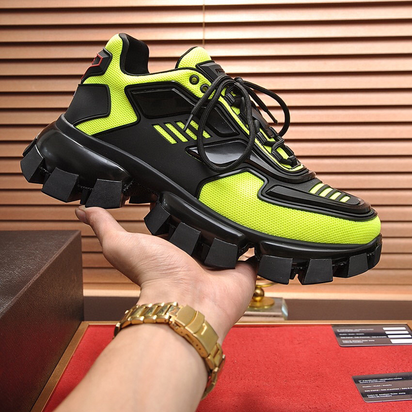 Prada Cloudbust Thunder Knit Sneakers  - DopestKickz