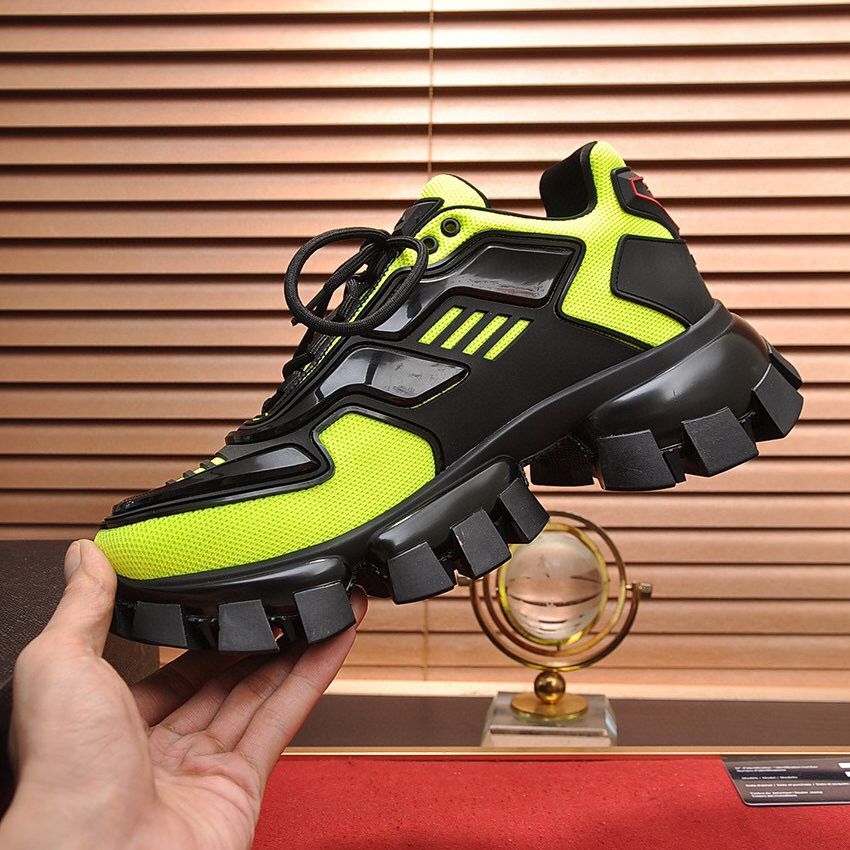 Prada Cloudbust Thunder Knit Sneakers  - DopestKickz