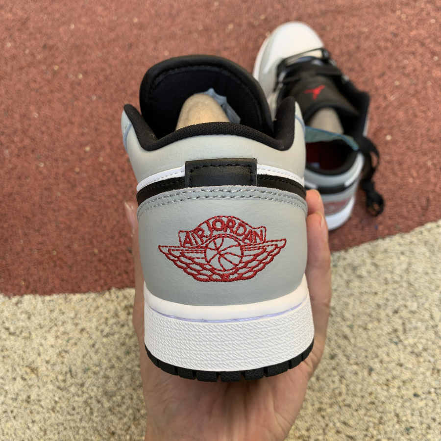 Jordan Air 1 Low GS Light Smoke Grey - DopestKickz
