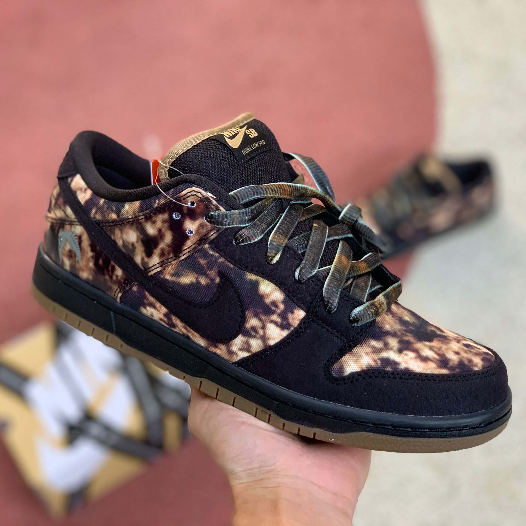 Nike Dunk SB Low Pushead Premium Pushead 2 Black/Black-Filbert 2020 Newest 536356-002 - DopestKickz