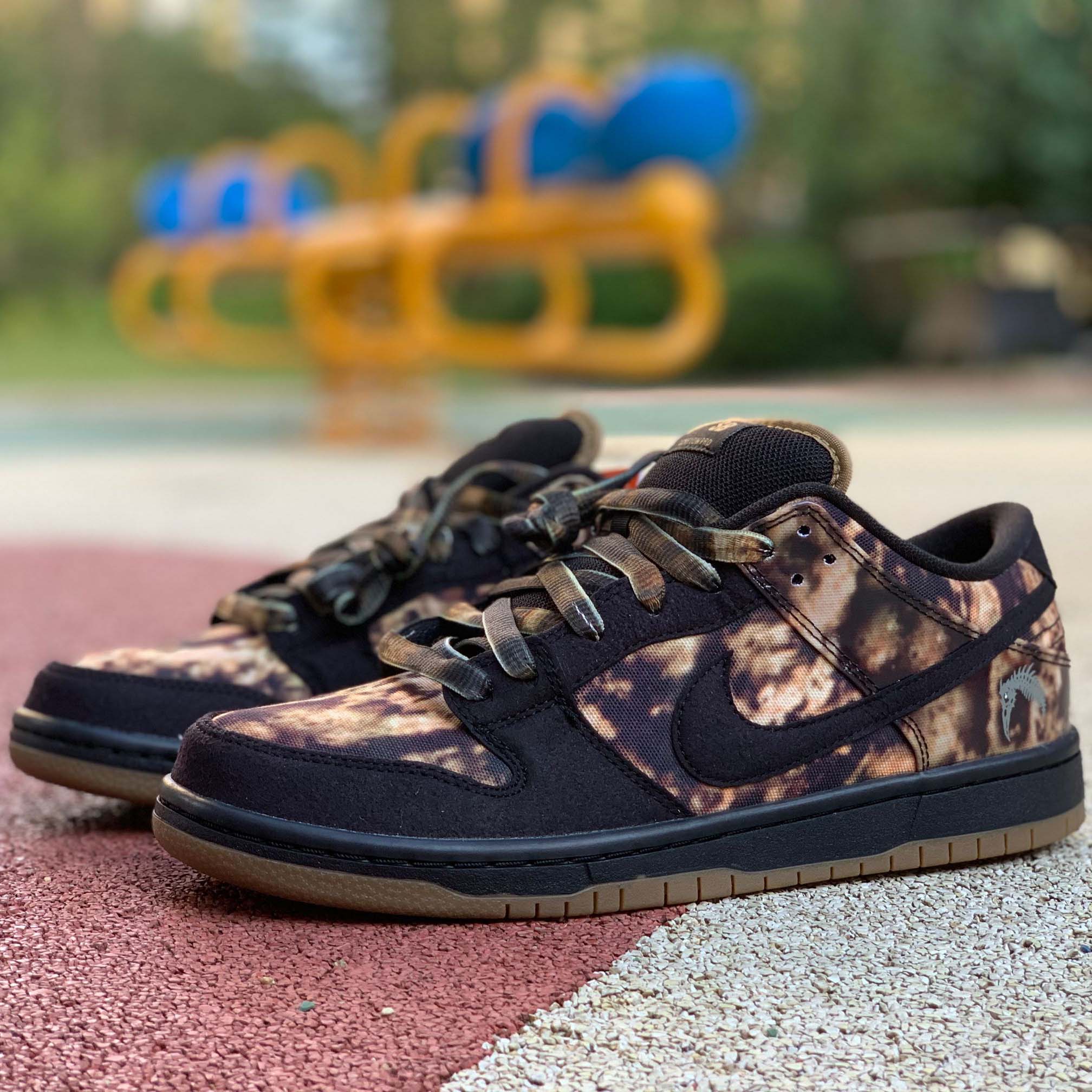 Nike Dunk SB Low Pushead Premium Pushead 2 Black/Black-Filbert 2020 Newest 536356-002 - DopestKickz