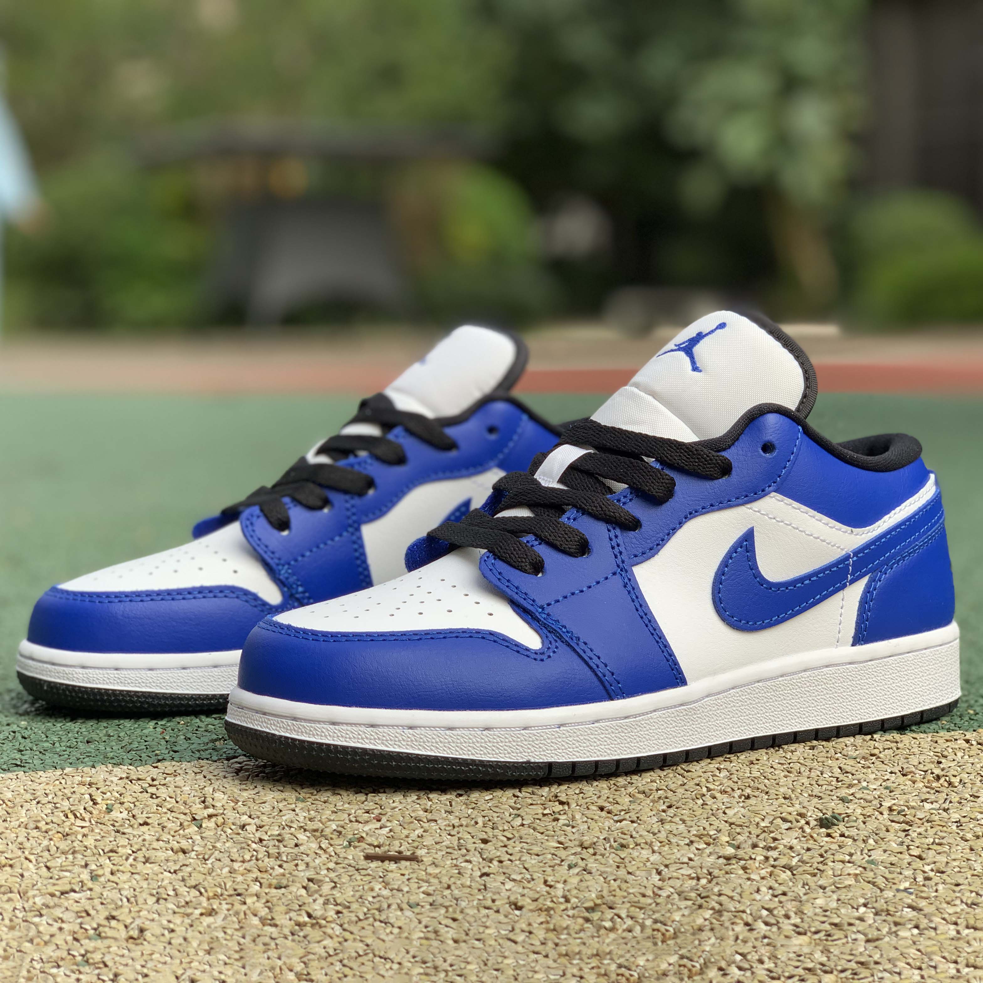 Jordan  Air 1 Low Game Royal 553558-124 - DopestKickz