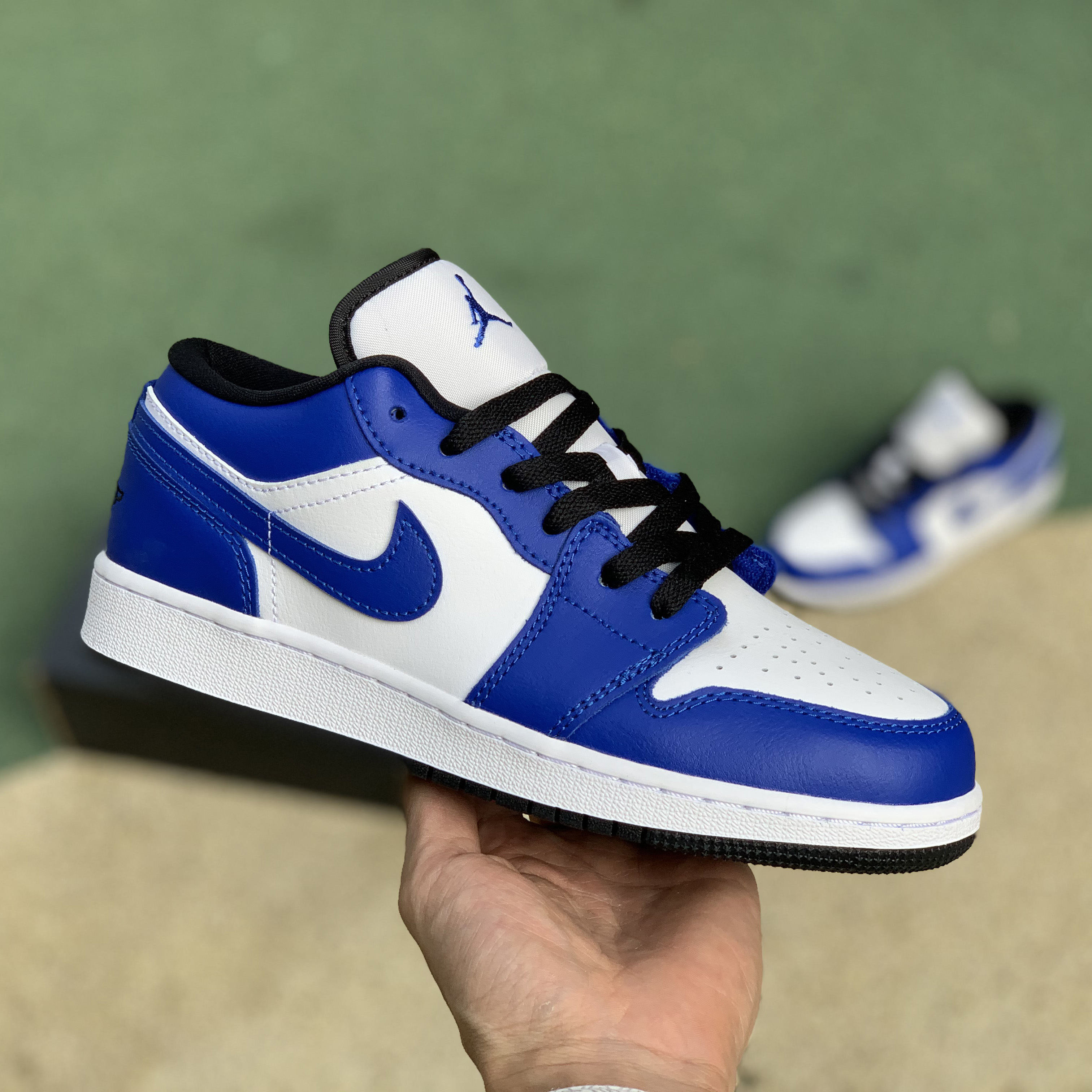 Jordan  Air 1 Low Game Royal 553558-124 - DopestKickz