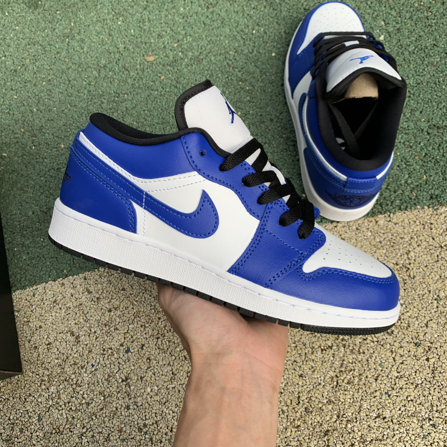 Jordan  Air 1 Low Game Royal 553558-124 - DopestKickz