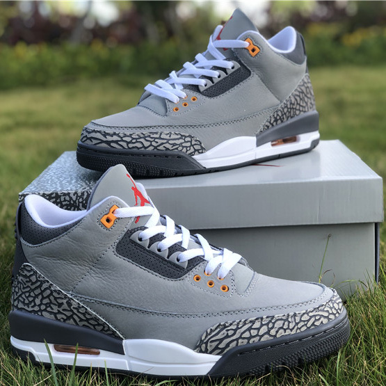 Jordan Air 3 Cool Grey CT8532-012  - DopestKickz