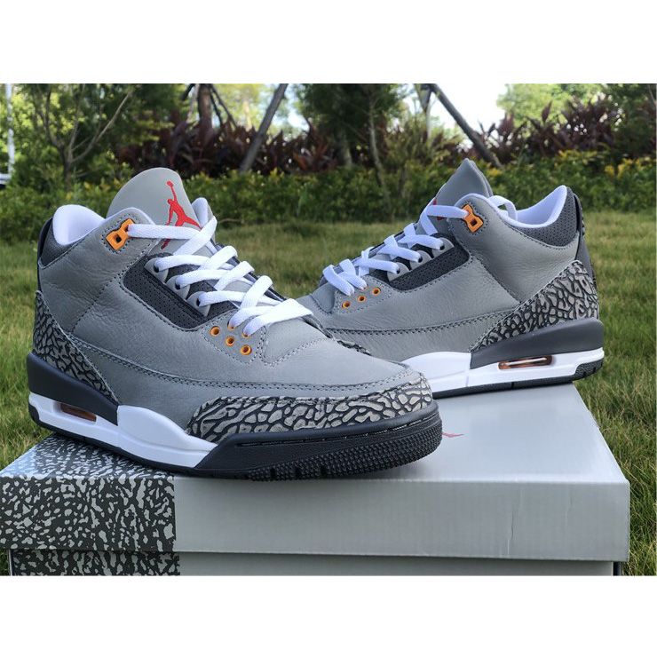 Jordan Air 3 Cool Grey CT8532-012  - DopestKickz