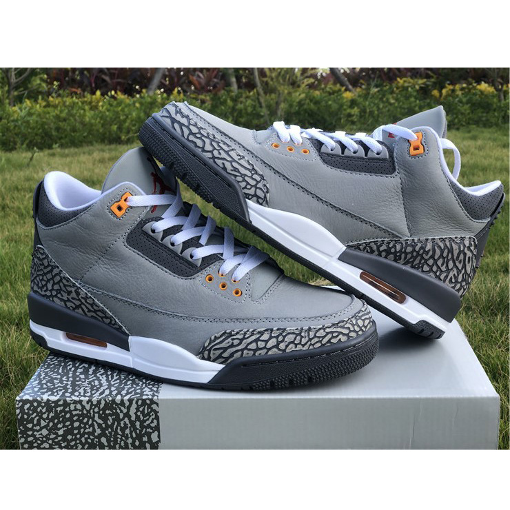 Jordan Air 3 Cool Grey CT8532-012  - DopestKickz