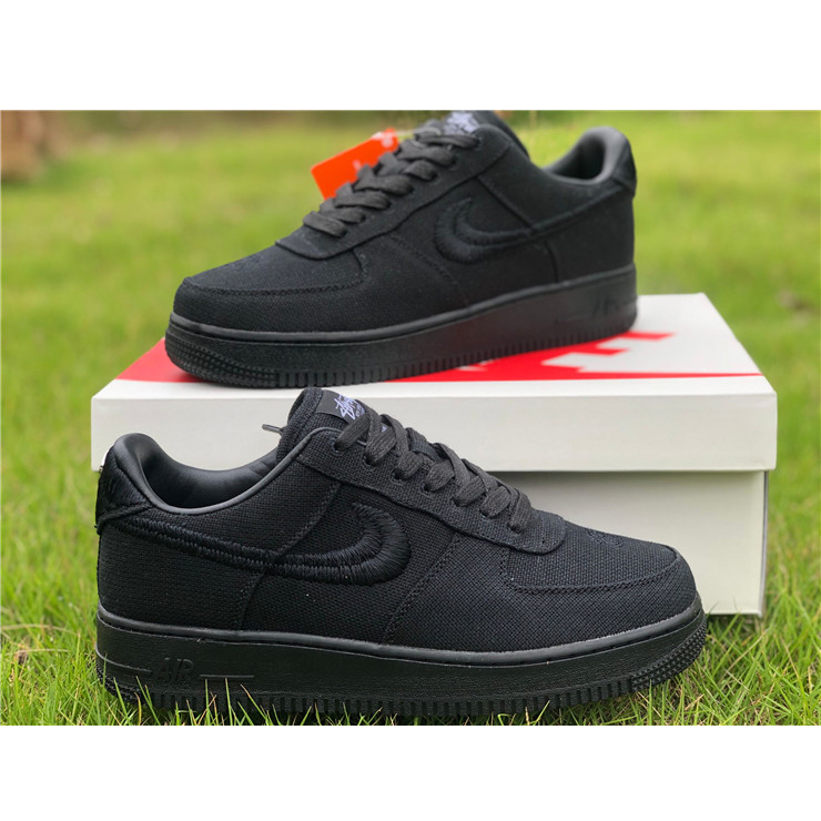 Stussy X Nike Air Force 1 Low "Fossil Stone" - DopestKickz