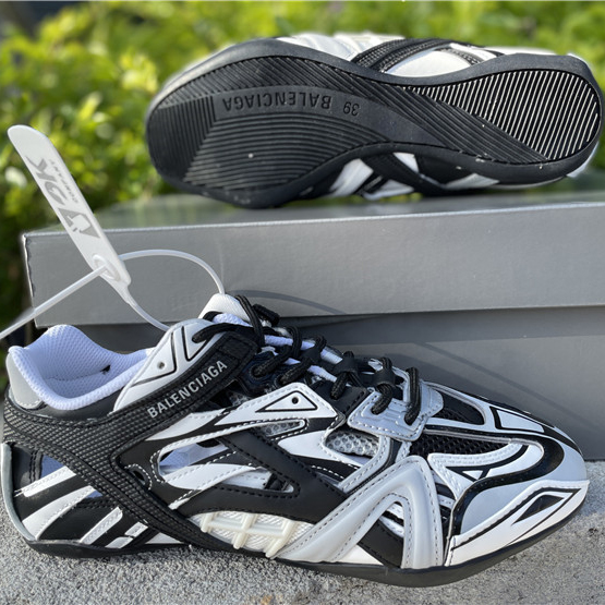 Balenciaga Drive Panelled Sneakers - DopestKickz