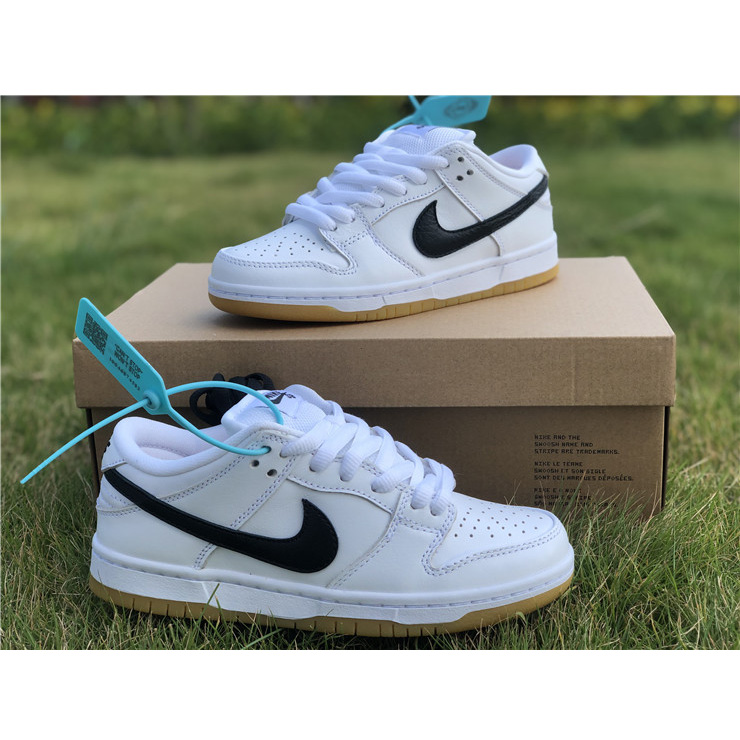 Nike  SB Dunk Low Orange Label White Gum CD2563-100 - DopestKickz