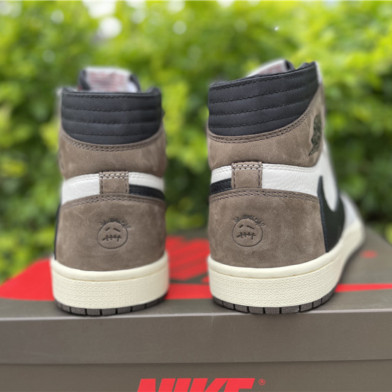 Jordan Travis Scott Air 1 Mocha CD4487-100 - DopestKickz