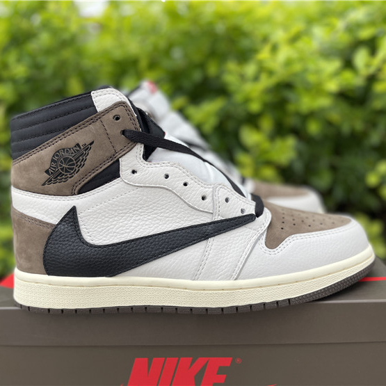 Jordan Travis Scott Air 1 Mocha CD4487-100 - DopestKickz