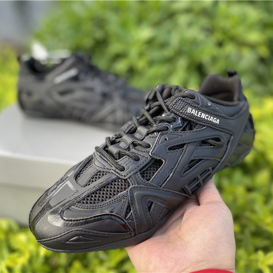 Balenciaga Black Drive Sneakers - DopestKickz