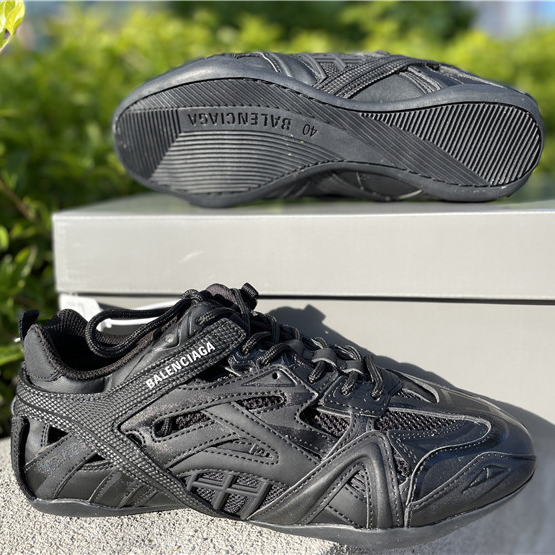 Balenciaga Black Drive Sneakers - DopestKickz