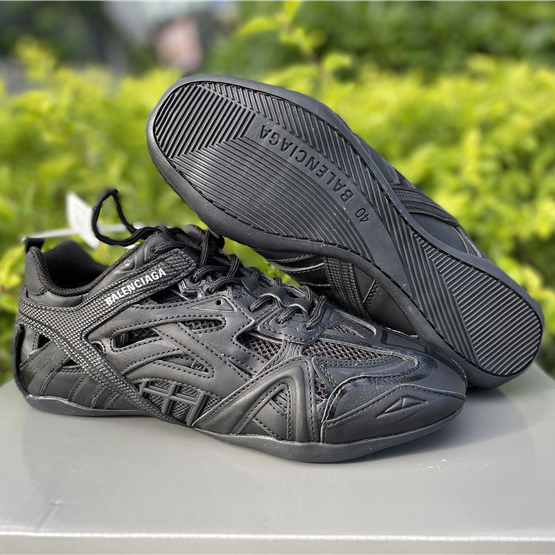 Balenciaga Black Drive Sneakers - DopestKickz