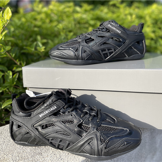 Balenciaga Black Drive Sneakers - DopestKickz