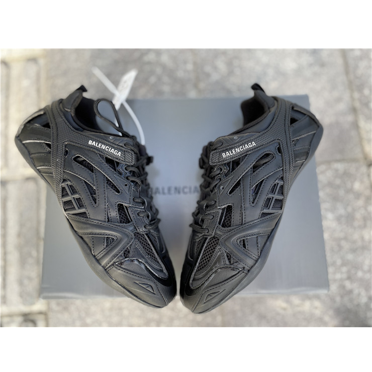 Balenciaga Black Drive Sneakers - DopestKickz