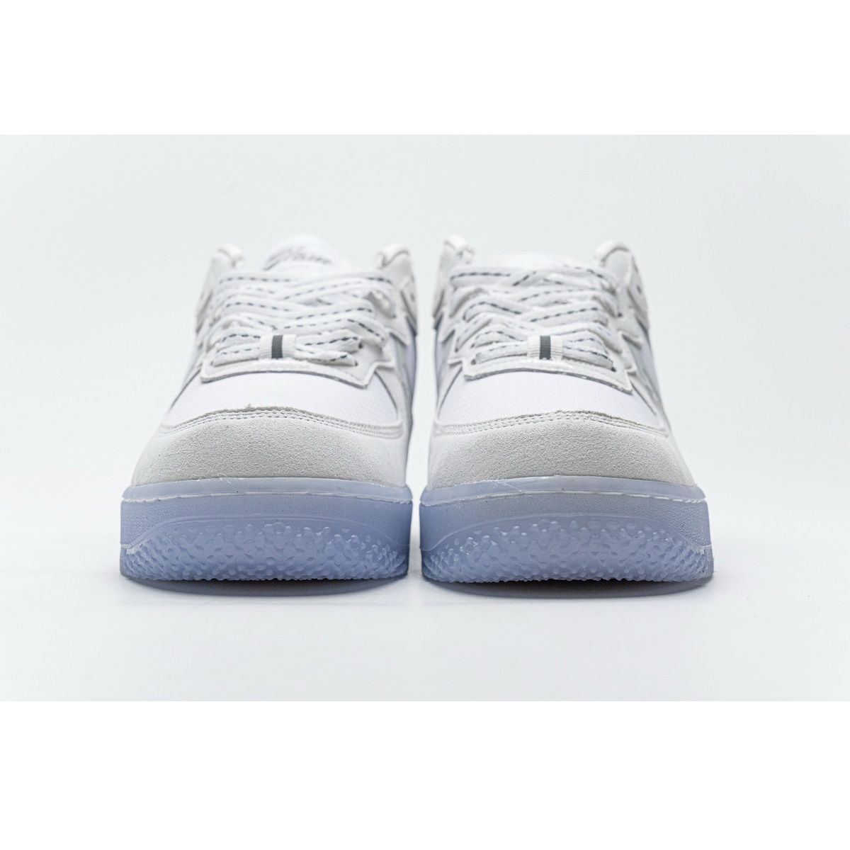 Nike Air Force 1 React White Ice CQ8879-100  - DopestKickz