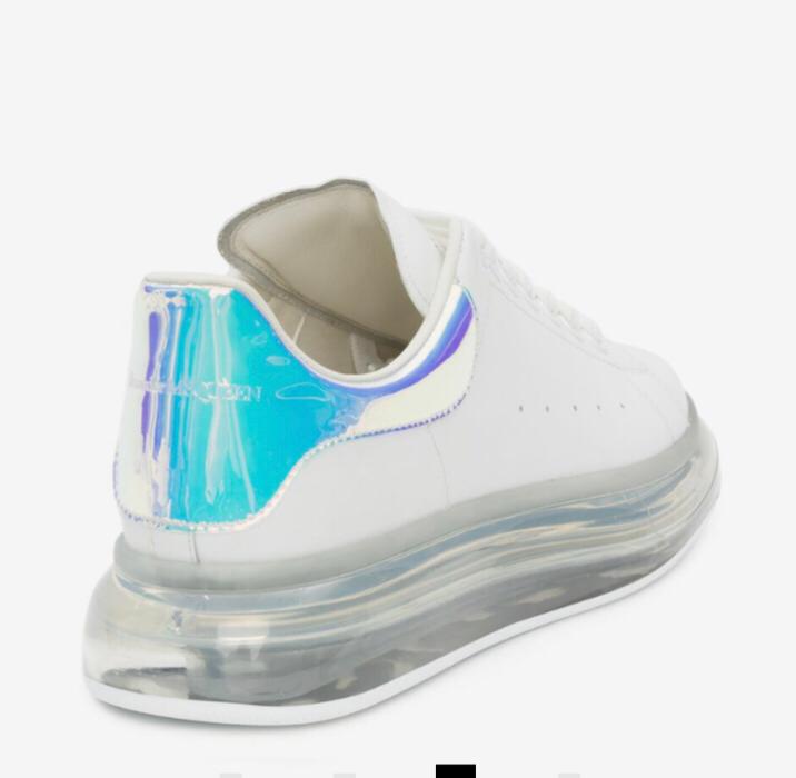 Alexander Mqueen Air Platform Leather Sneakers - DopestKickz