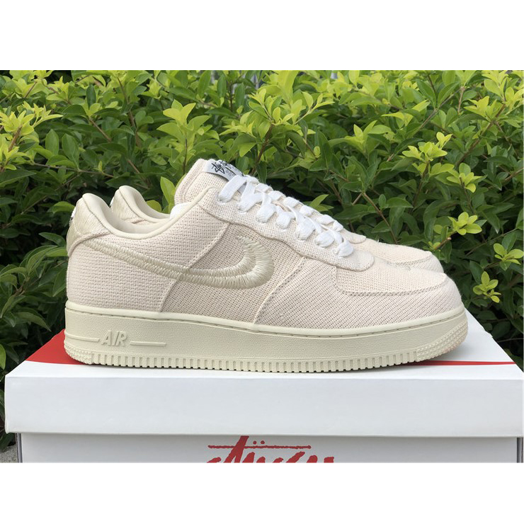 Stussy X Nike Air Force 1 Low Beige - DopestKickz