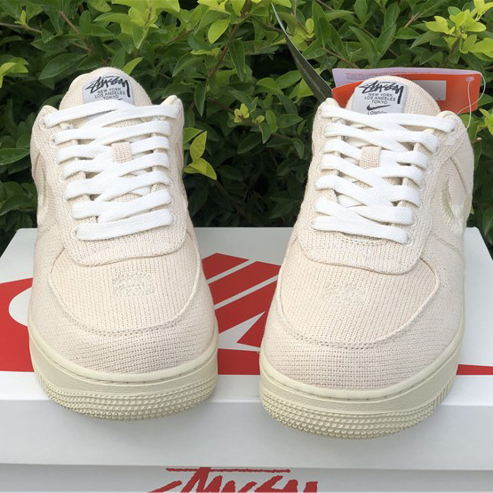 Stussy X Nike Air Force 1 Low Beige - DopestKickz