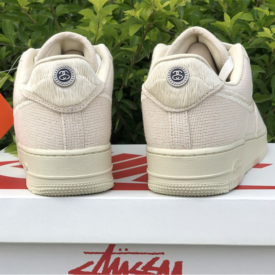 Stussy X Nike Air Force 1 Low Beige - DopestKickz