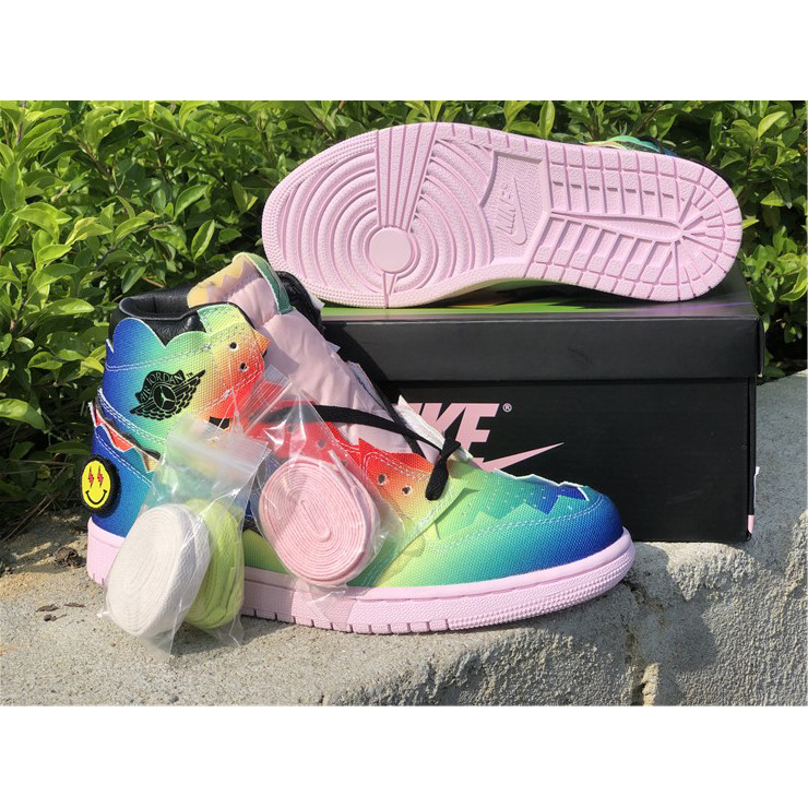 Jordan J Balvin Air 1 High OG Sneaker - DopestKickz