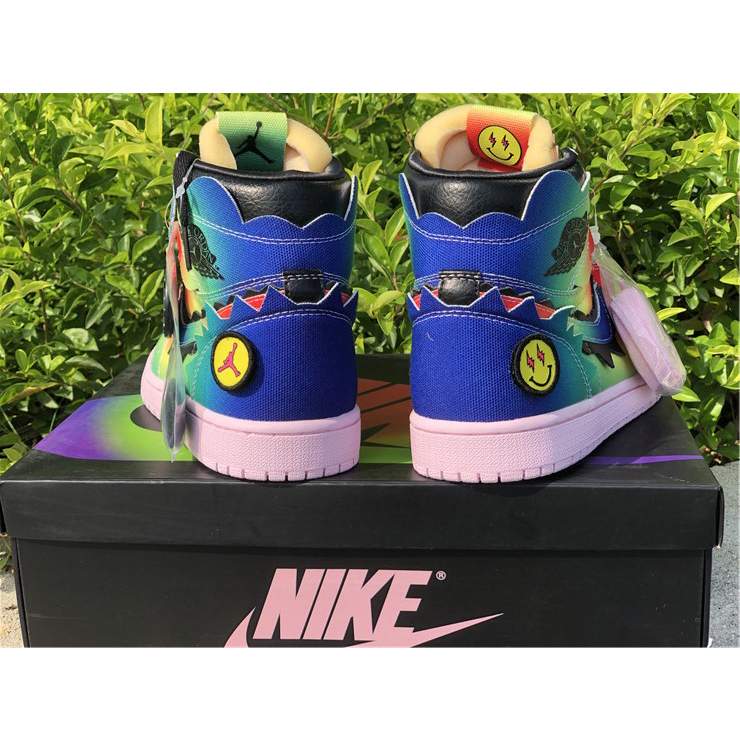 Jordan J Balvin Air 1 High OG Sneaker - DopestKickz