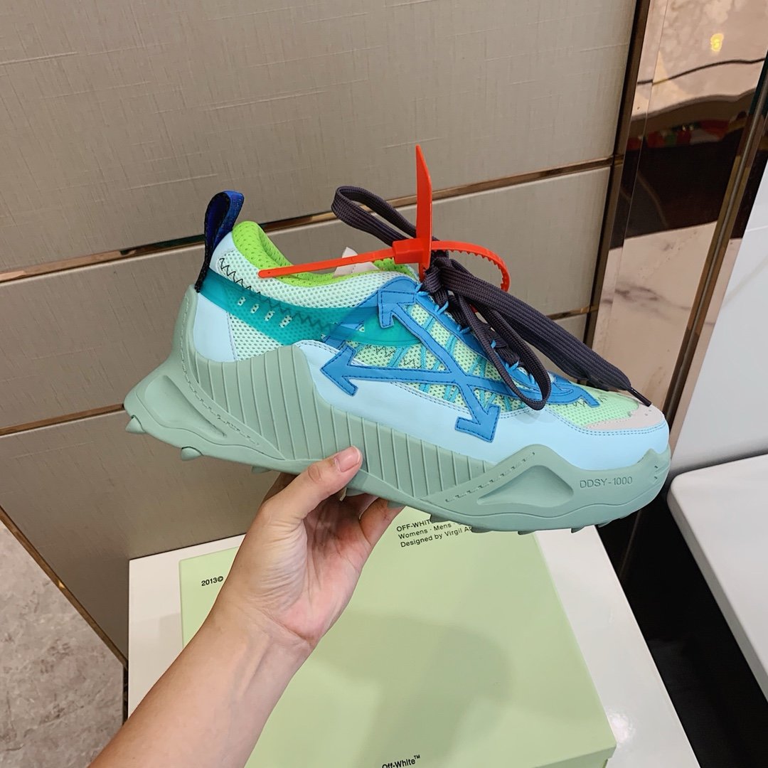 Off White ODSY-1000 Sneaker In Green - DopestKickz