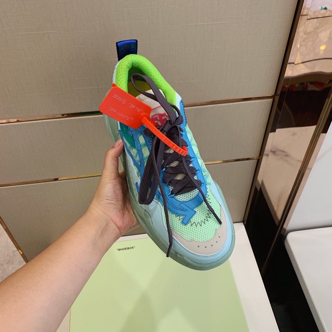 Off White ODSY-1000 Sneaker In Green - DopestKickz