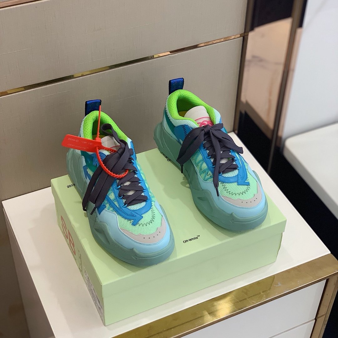 Off White ODSY-1000 Sneaker In Green - DopestKickz