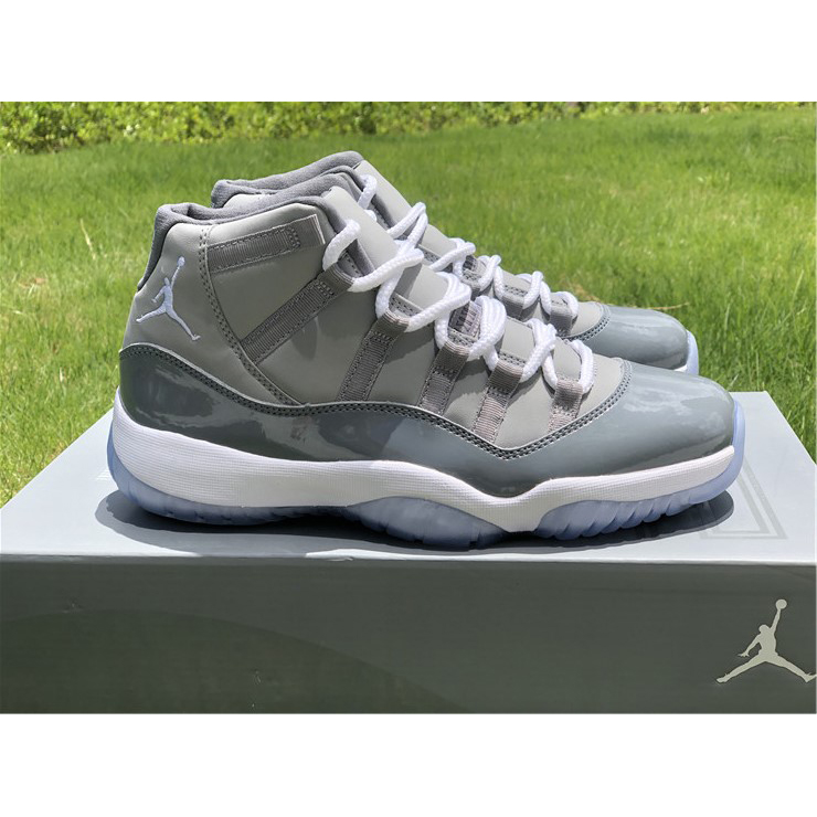 Jordan Air 11 Retro “Cool Grey” Sneakers  378037-001 - DopestKickz