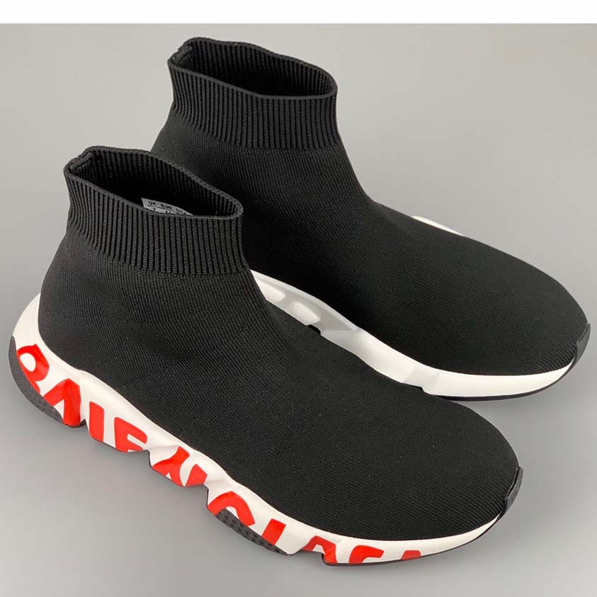 Balenciaga Speed Sneakers Black - DopestKickz