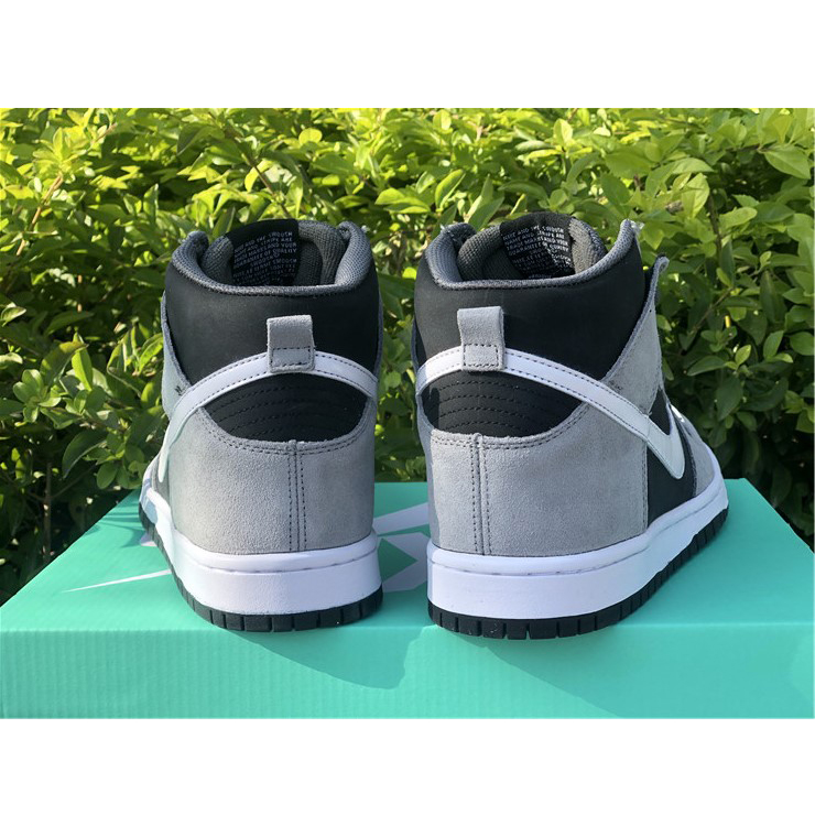 Nike SB Dunk High Pro Dark Grey Black White 854851-010 - DopestKickz
