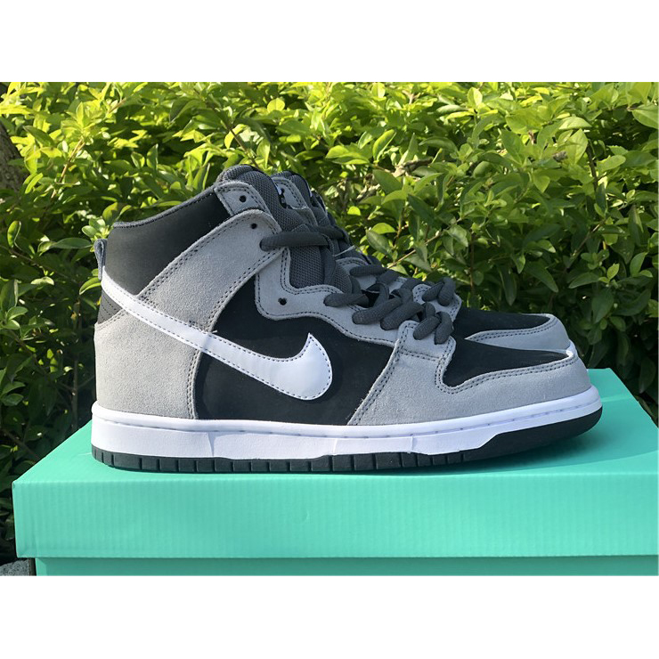 Nike SB Dunk High Pro Dark Grey Black White 854851-010 - DopestKickz