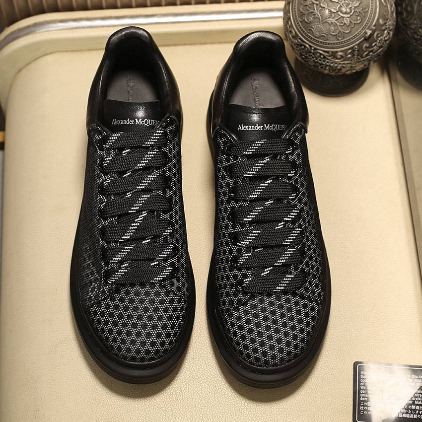 Alexander Mqueen Low Top Sneakers Black - DopestKickz