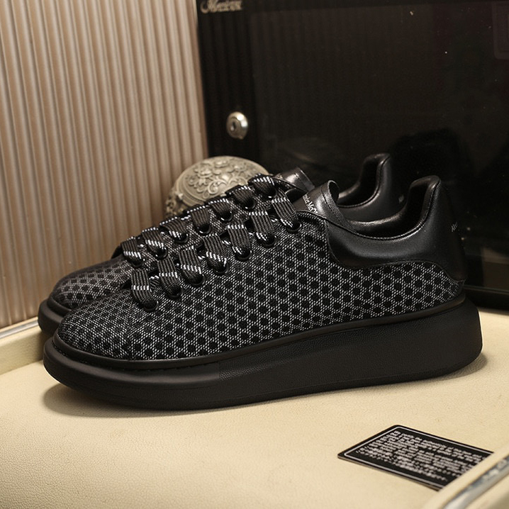 Alexander Mqueen Low Top Sneakers Black - DopestKickz