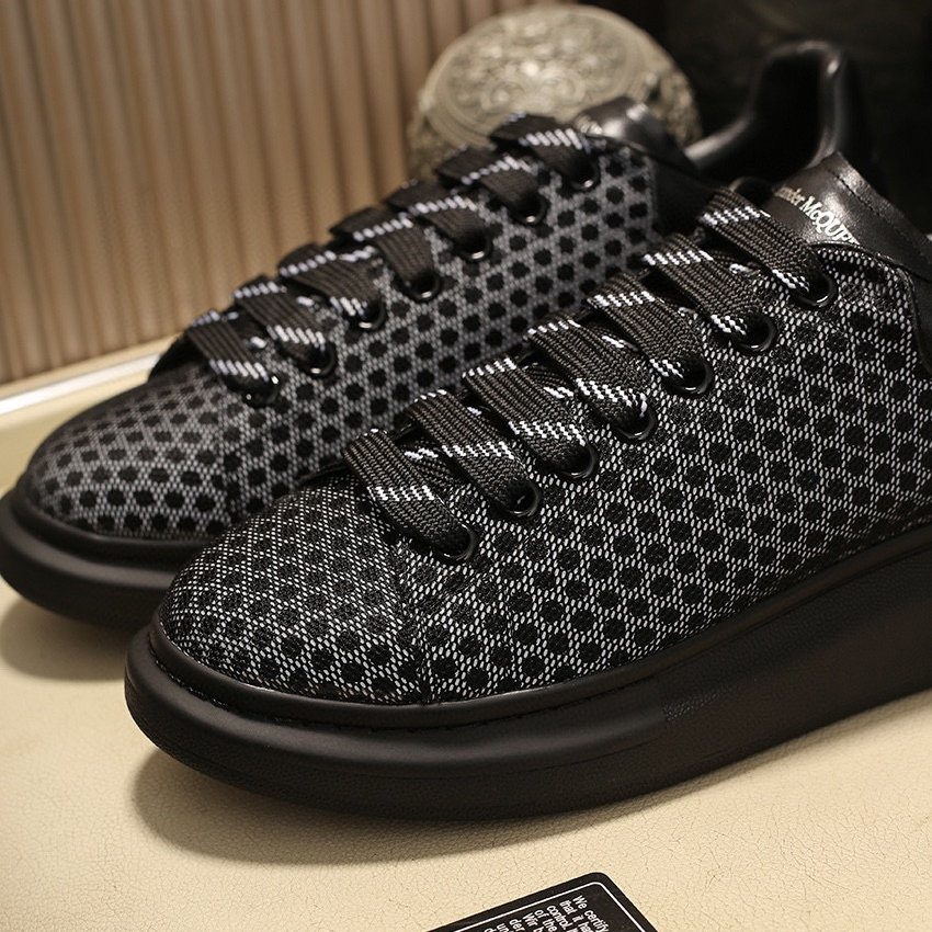 Alexander Mqueen Low Top Sneakers Black - DopestKickz