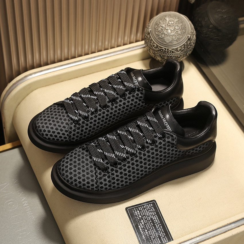 Alexander Mqueen Low Top Sneakers Black - DopestKickz