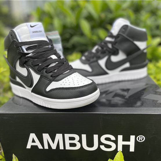 Nike Dunk High Ambush Black White CU7544-001 - DopestKickz
