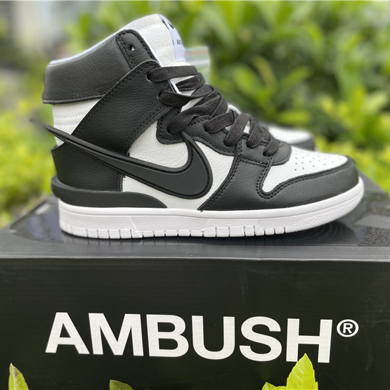 Nike Dunk High Ambush Black White CU7544-001 - DopestKickz