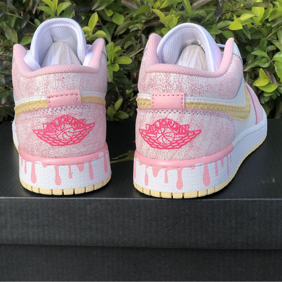 Jordan Air 1 Low GS Arctic Punch Paint CW7104-601 - DopestKickz