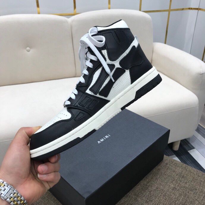 Amiri Skeleton High Top Sneaker - DopestKickz